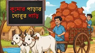 Kumor Parar Gorur Gari | Fun Animated Story for Kids | Bengali Kids Cartoon | UNITOONS