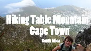Hiking Table Mountain, Cape Town, South Africa