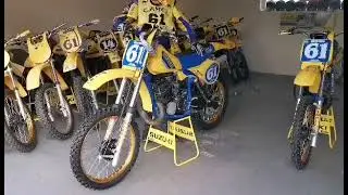 Geboers Suzuki RM465 twinshock,Top 5 farleigh castle vmxdn19 bike