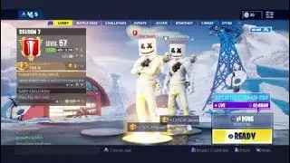 Buying marshmallow skin and emote!