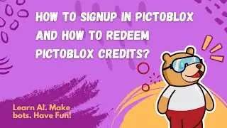 How to Signup In PictoBlox and How to Redeem PictoBlox Credits?