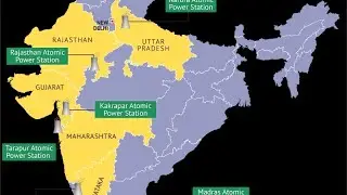 7 Atomic power plants in India
