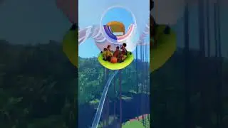 A Family Raft Slide That&rsquo;s Actually Kinda Insane 😭💦 | Planet Coaster 2