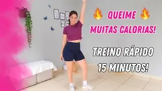 Treino em Casa Para Queimar Gordura Rápido!!! 🔥🔥🔥 - No Ritmo da Música!