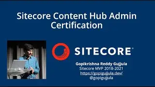 Sitecore Content Hub Administrator Certification