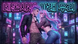 네온사인 아래 우리 🎵 Cyberpunk City Pop | Korean Synthwave Music | 사이버펑크 뮤직 | Nuzic