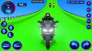 🏍️🌀 Motion Thread Bike Ride &ndash; Fluid Turns, Calm Control & Rider Precision | Android Gameplay