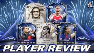 MALDINI 94 & KOUND&Eacute; 94 & TOTTI 89 &  PULISIC 90 & GABRIEL 90| #FC26 Review (ITA)