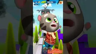 Frosty Tom Sings and Slips! 😂 | Funny Song in Talking Tom Gold Run Shorts