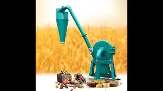 crushing machine video instruction #flourmills @#discmill #flour #food