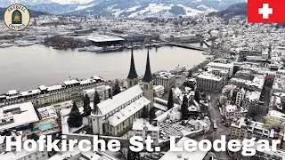 SkyBell Church: Aerial Exploration of Lucerne&rsquo;s Hofkirche St. Leodegar