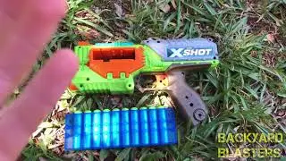 Zuru X-Shot Bug Attack Swarm Fire Range Test | Backyard Blasters