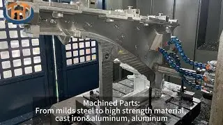 Various metal parts of the checking fixture and assemble fixture are being machined by CNC.