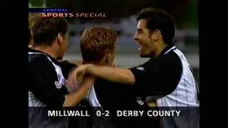 Millwall v Derby County Division One P/Off Semi Final 2nd Leg 18-05-1994