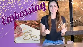 &iquest;Qu&eacute; es el Embossing? &iquest;C&oacute;mo aplicarlo? Tutorial para principiantes!