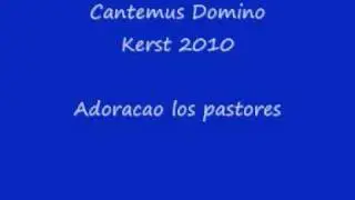 Cantemus Domino - Adoracao los pastores