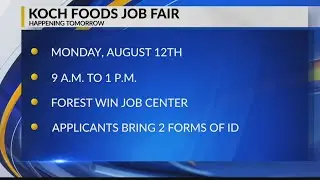 koch foods job fair
