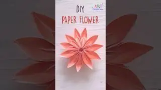 DIY Paper Flower 🌸 | Easy Paper Flower Craft