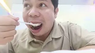 #ANG SARAP!!! FRIED RICE CHICKEN WITH COFFEE SYEMPRE HAHAHA..