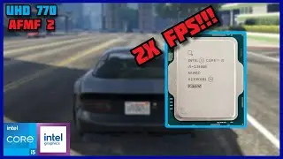 Using AMD AFMF 2 To Boost UHD 770 IGPU Performance