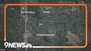 3 injured in Fort Collins crash during pursuit with deputies