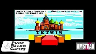 Tetris - Amstrad CPC [1987] - Another machine, another round of Tetris