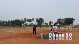 29 Jan Practice Match | Dhana&rsquo;s 50 Powers 85 Chase in 5 Overs 🔥#cricket #cricketlover #chase #ipl