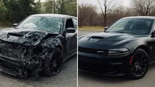 Phục Hồi Si&ecirc;u Xe Dodge Charger SRT Hellcat 2020 - REVIEW Phục Chế Si&ecirc;u Xe Sau Tai Nạn