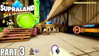 Supraland Six Inches Under Walkthrough Gameplay Part 3 - Reach the big yellow crystal / PC