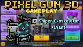 New Scrap 4 Scrap Event + Sniper Exoskeleton Gameplay | Pixel Gun 3D
