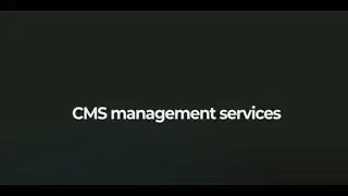 CMS management services