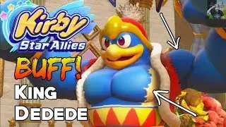 Kirby Star Allies - BUFF King Dedede's Boss Intro (He got gainz!)