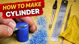 HOW TO MAKE CYLINDER ||carving||wax block||DR RAJ DENTISTRY||