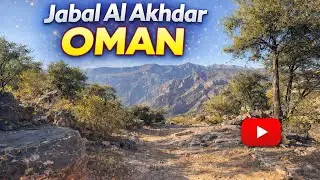 Exploring Jabal Al Akhdar, Oman 🌄 | Mountains, Clouds & Peace