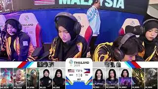 Epic Clap Back! PH vs Malaysia Game 2 Highlights | Women MLBB Showdown
