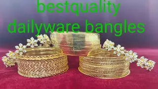 Daily ware bangles || Bangles collection || Best quality bangles #24 bangles#order#7842720560