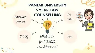 PU 5 year 2022 Cut off|Bcom LB & BA LLB 2022 Counselling Instructions/Important Dates/Fees/Worth it?