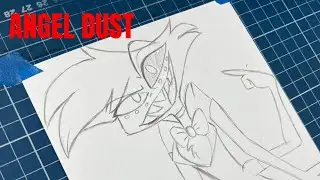 COMO DESENHAR O ANGEL DUST HAZBIN HOTEL