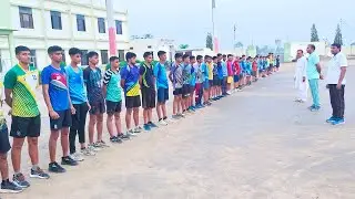 Handball match Jat Regiment  V/ S Junior Boy's F.S.A.  Dhanana bahut hi romanchak Mukabala