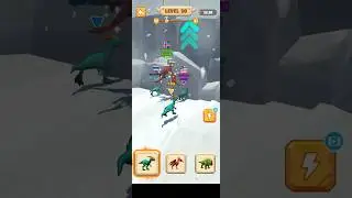 Dinosaur Shifting Run Level 050 Funny Race Gameplay Walkthrough #dinosaurshiftingrun  #shorts