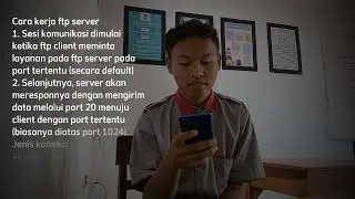 SIMULASI CARA KERJA FTP SERVER