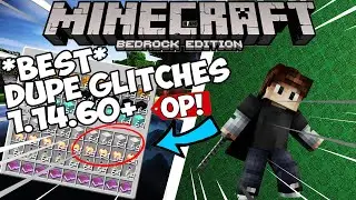 *BEST* Duplication Glitches For 1.14.60+ Minecraft Bedrock Duplication Glitch (PS4, XBOX, MCPE)