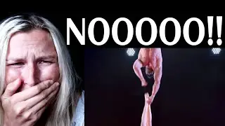 DUO TRANSCEND - TRAPEZE ACT GOES WRONG ( AGT ) | REACTION