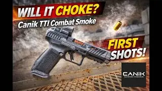 Не задохнется ли? Дымовая шашка Canik TTI Combat Smoke, первые выстрелы.