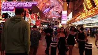 DOWNTOWN FREMONT STREET LAS VEGAS NIGHT SCENES VLOG #699