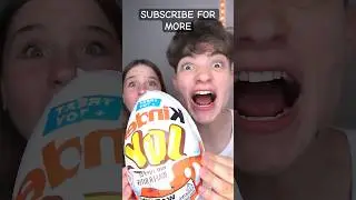 Giant kinder egg  - Real Tcheck #memes #shorts #funny #mars #food #chocolate #reaction #viral