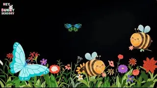 🌸 Flower 2D Sensory for Babies 👶 | Soft Colors & Calm Animation 🌈