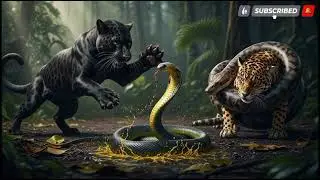 Panther vs Jaguar vs Cobra vs Anaconda | Deadliest Amazon Jungle Clash (Ultra Realistic)