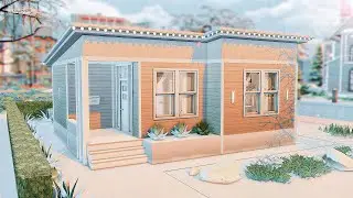 Tiny house 100 tiles | The sims 4 | No cc | Stop-motion