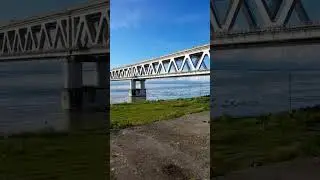 Bogibil bridge  over  brahmaputra river assam #shorts #assam please subscribe our channel ❤